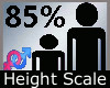 Scaler Height 85% M