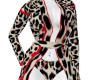 animal print robe set