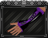 *Vampira Purple Gloves*
