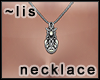 Necklace:Tears in silver