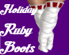 Holiday Ruby Thigh Highs