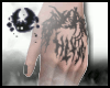 !手动tattoo hand.