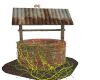 old rustic well