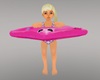 Girl in Pool Floatie
