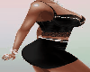 Black mini dress
