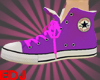 EDJ Purple Converse