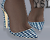 [YSL] Rossi Blue Heels