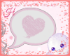 |H| Bubble Heart Pink