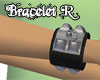 Black Leather Bracelet R