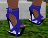 Chaussures bleues