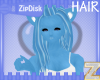 Z) Ice Kitty Hair