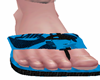 BLUE SANDALS