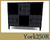 Black and Metal Cabinet