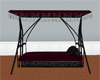 Merlot Canopy Swing Bed