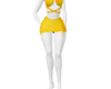 elegant yellow dress