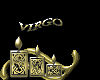 sticker virgo gold