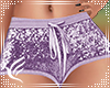Glitter Shorts Purple