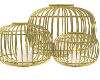 Gold Cage Candles