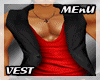 !ME SEXY OPEN VEST RED 