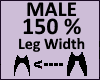 Leg Thigh Scaler 150%