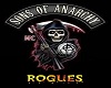 SoA Rouges floor sign