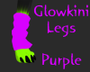[A]Glowkini Legs Purple