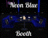 Neon Blue Booth