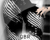 QBR|Pants|Black&White|2