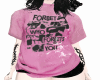 F Pink Oversize