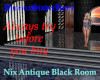 Nix Antique Black Room