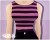 V | Stripes Outfit Pink