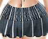 Blue Y2k Pleat Skirt