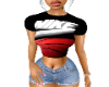 blk nik3 shrt