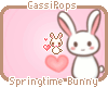 Springtime Bunny Badge