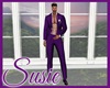 Men's Purple Suit
