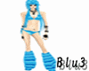 Blue Ice Rave Bikini