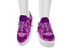 C Purple sneaker