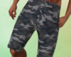Grey Camo Shorts (M)