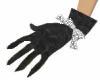 Black Gloves ~ glit BOW