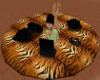 QT~Tiger Cuddle Rug