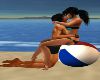Beach Ball Kiss