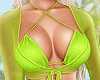 Bikini Sexy verde