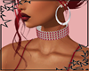 RUBY & SILVER CHOKER