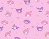 Kuromi x My Melody pjs F