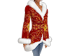 Winter Fur Coat red