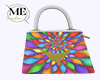 ME multicolored handbag