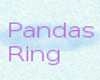 {V} Pandas Engag. Ring
