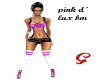 pink d' Lux shorts bm