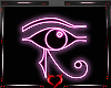 Neon Horus Eye Pink