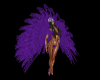Mardi Gras Purple Feathr